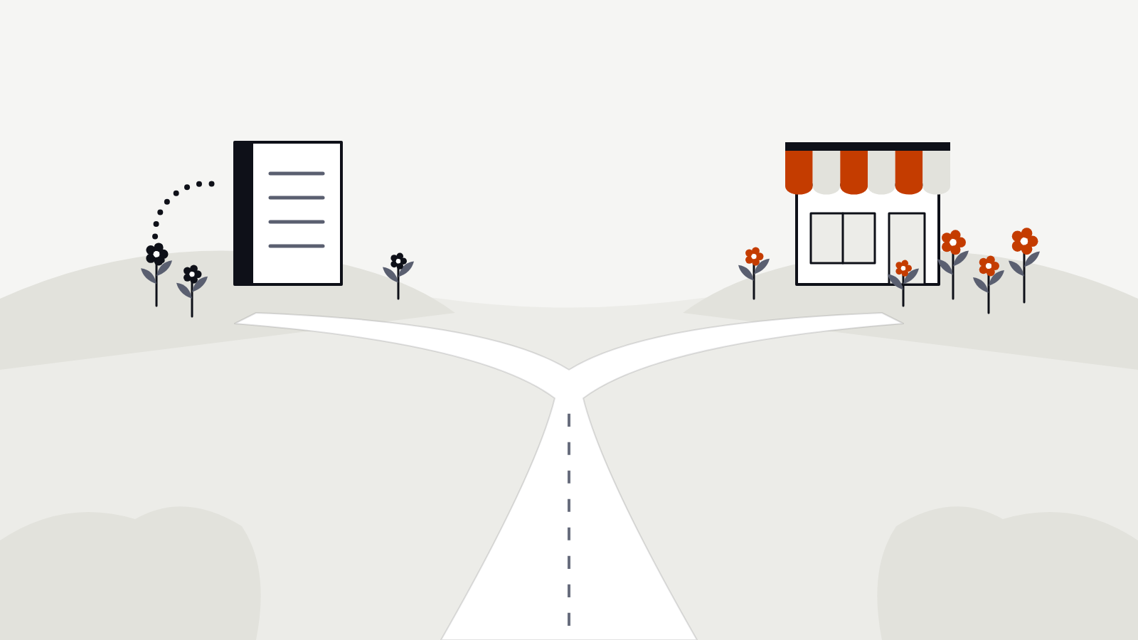 WordPress vs Shopify florist example for a small UK business